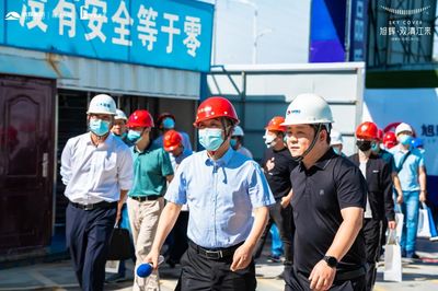 與阜陽(yáng)共質(zhì)造！2022年“質(zhì)量月”走進(jìn)旭輝雙清江來(lái)，點(diǎn)贊房地產(chǎn)開(kāi)發(fā)新標(biāo)桿
